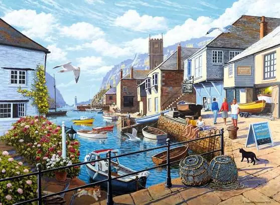 500 Piece Jigsaw Puzzle - Tranquil Harbour | Ravensburger