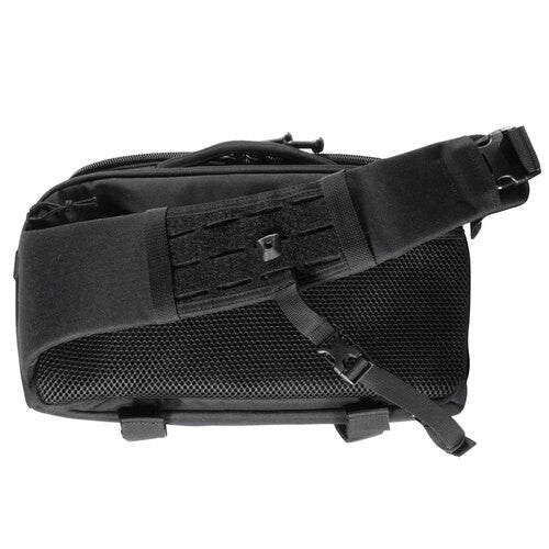 5.11 UCR Sling Pack, Black, back and shoulder strap