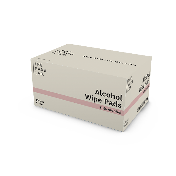 75% Alcohol Wipe Pads - The Kare Lab