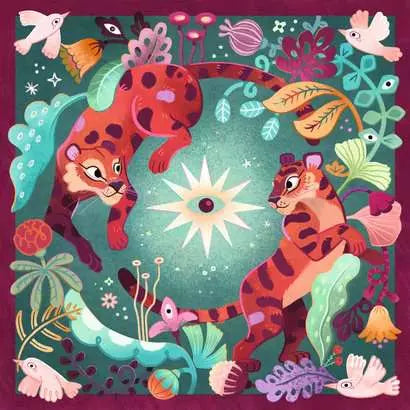 750 Piece Jigsaw Puzzle - Art & Soul: Animal Dreams | Ravensburger