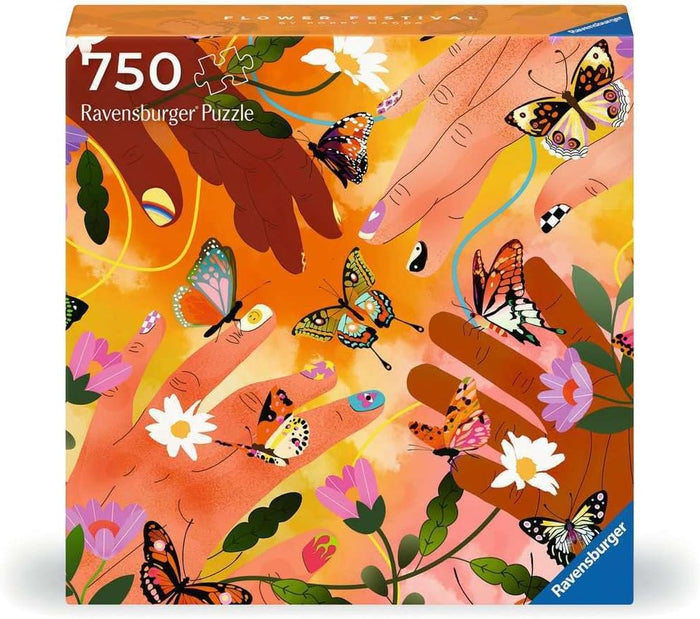 750 Piece Jigsaw Puzzle - Art & Soul: Flower Festival | Ravensburger