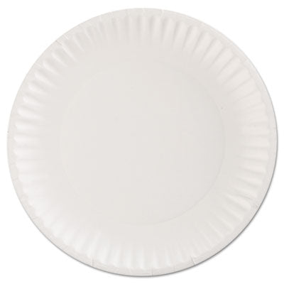 9” WHITE PAPER PLATE 600/CS
