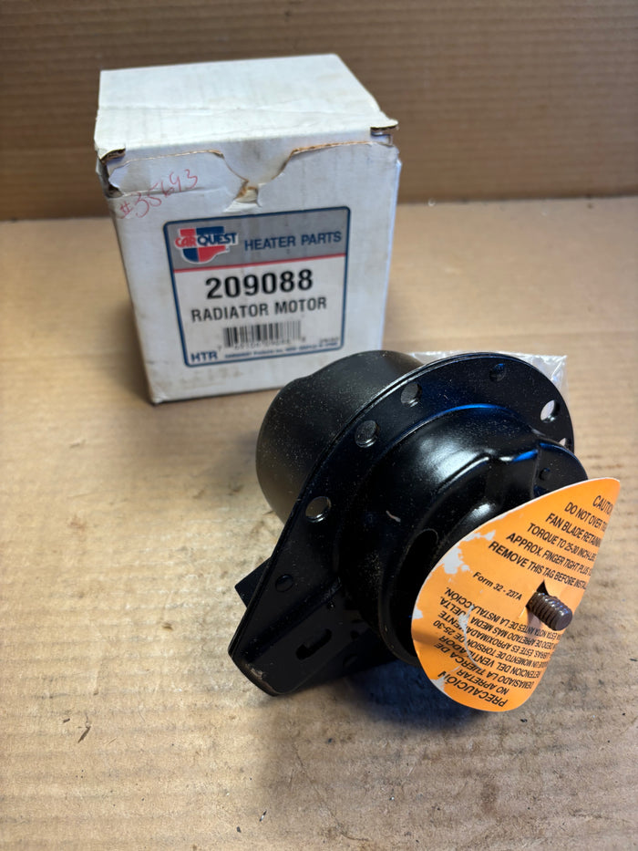1986-1996 General Motors cars vans radiator motor Carquest 209088