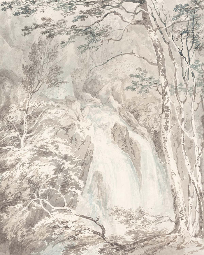 A Waterfall by Turner, 1795