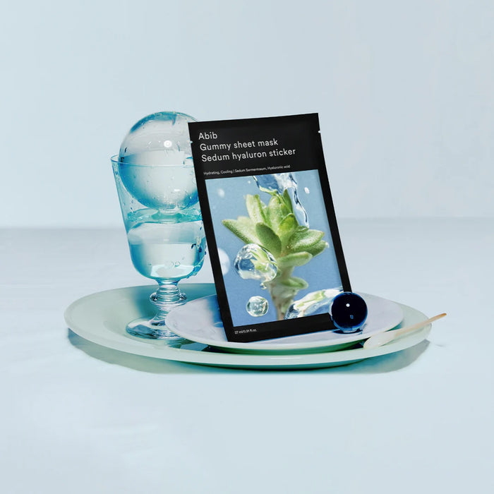 ABIB Gummy Sheet Mask Hyaluron Sticker - veido kaukė