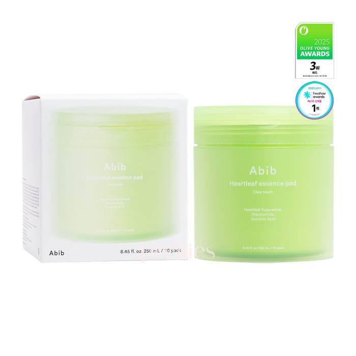 Abib Heartleaf Essence Pad Clear Touch 70pads