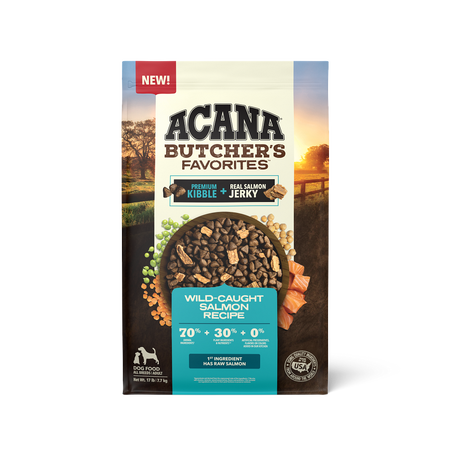ACANA Butcher's Favorites Wild-Caught Salmon Recipe Dry Dog Food