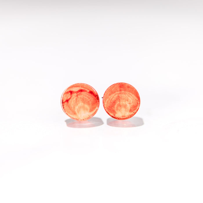 Acrylic Earrings - Alcohol Ink Studs