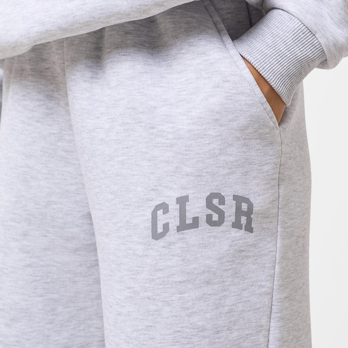 Active Open Hem Tracksuit | Grey Marl