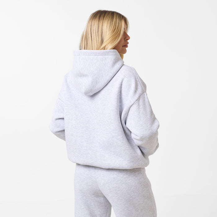 Active Open Hem Tracksuit | Grey Marl