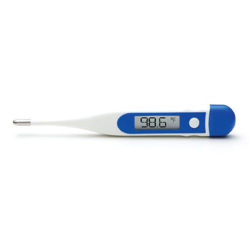 Digital Hypothermia Thermometer on white background