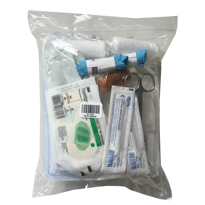 Advanced Wound Treatment Module, back of packaging