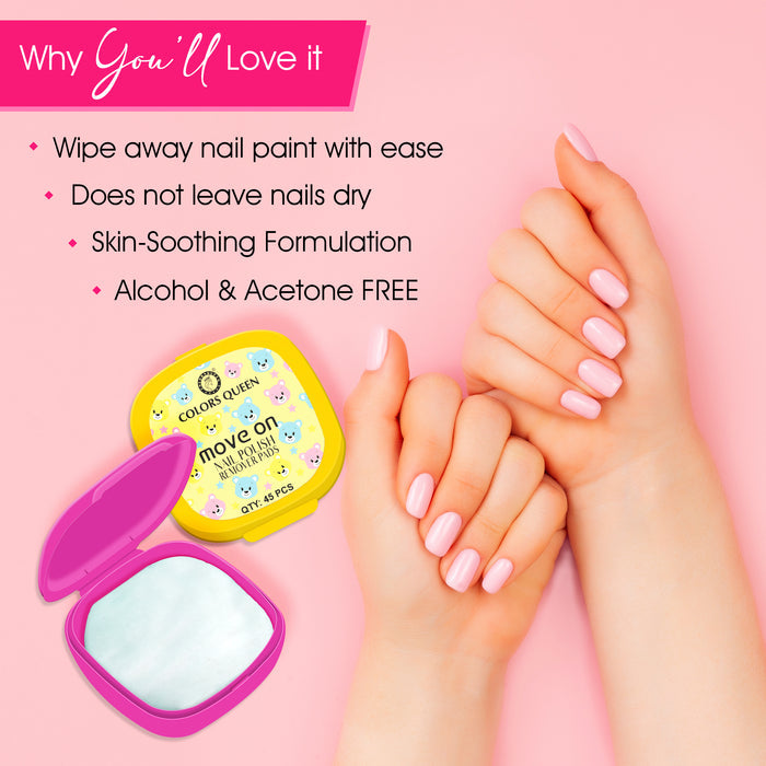 Affair Nail Paint & Polish Remover Pads Combo – Your Confidence Key to Flawless Nails
