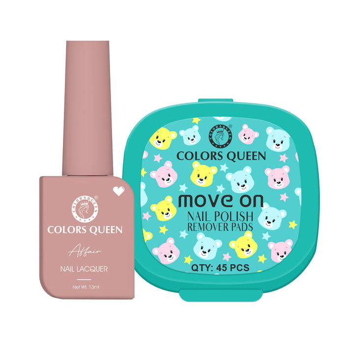 Affair Nail Paint & Polish Remover Pads Combo – Your Confidence Key to Flawless Nails