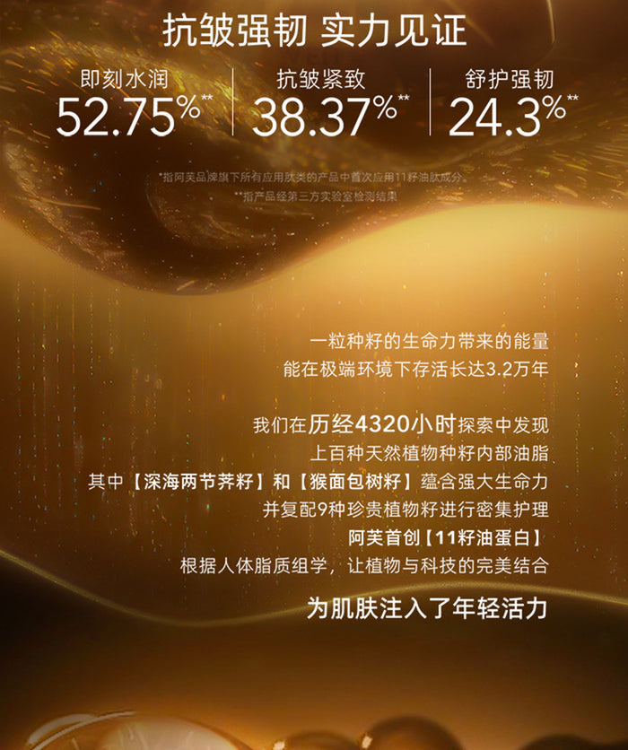 AFU 11 Seeds Series Extra Moisturizing & Anti-wrinkles Essential Facial Cream (2.0) T4015
