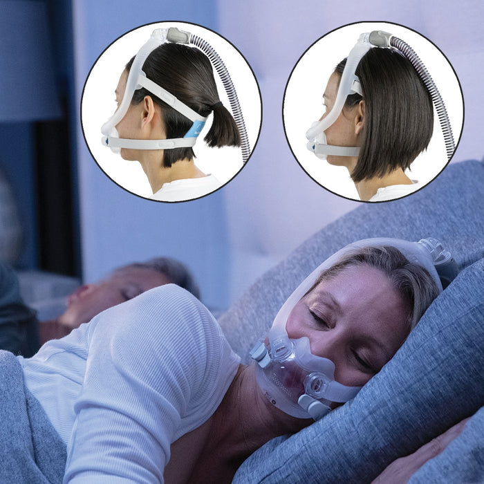 airfit f30i cpap headgear fits your hairstyle