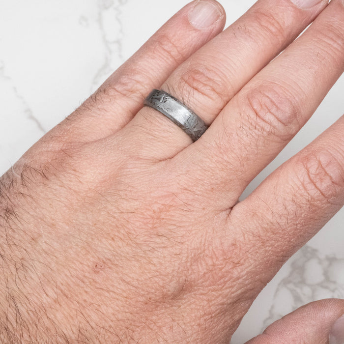 Aletai Meteortie Band Ring | Choose Size - InnerVision Crystals