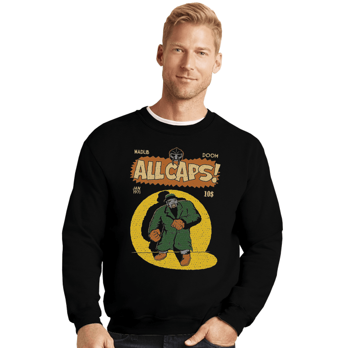 Crewneck Sweater, Unisex / Small / Black
