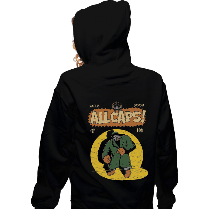 Zippered Hoodies, Unisex / Small / Black