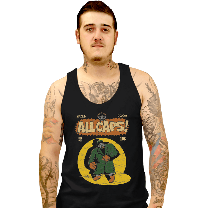 Tank Top, Unisex / Small / Black