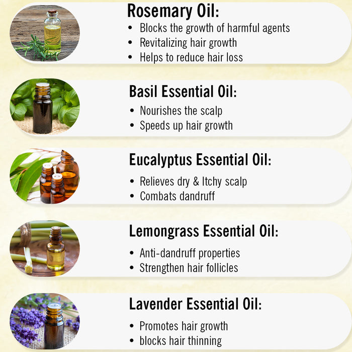 Alopex Penta Hair Growth Serum – Lightweight, Root Strength, Controls Hair Fall with Rosemary Essential Oils & Biotin - Keya Seth Aromatherapy
