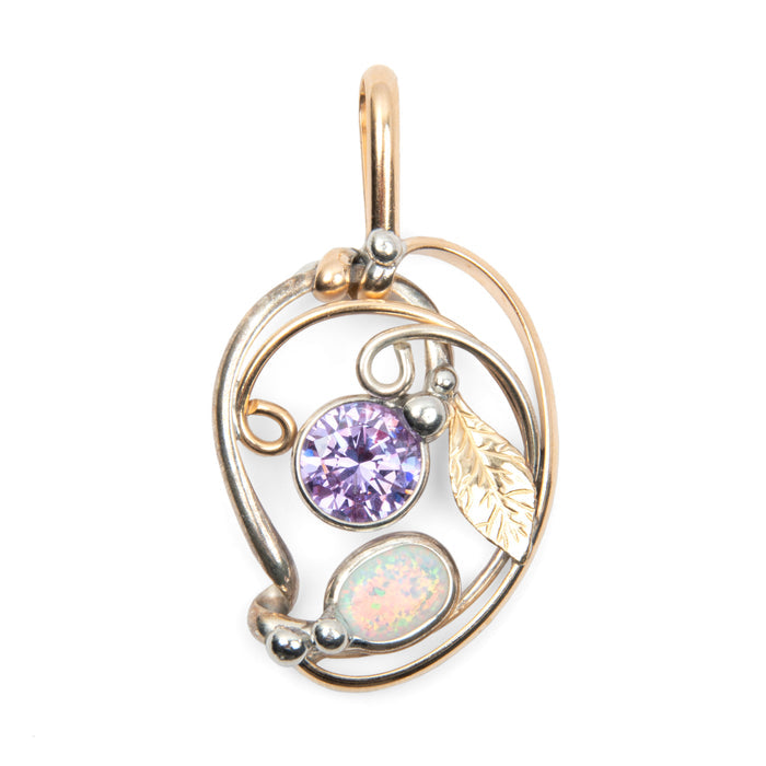 amethyst opal