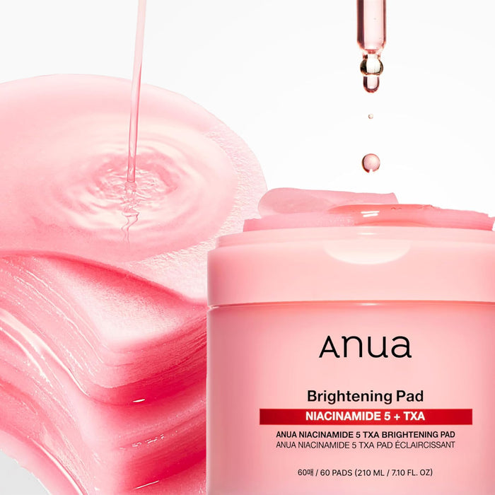 ANUA Niacinamide 5 TXA Brightening Pad - skaistinantys veido padeliai