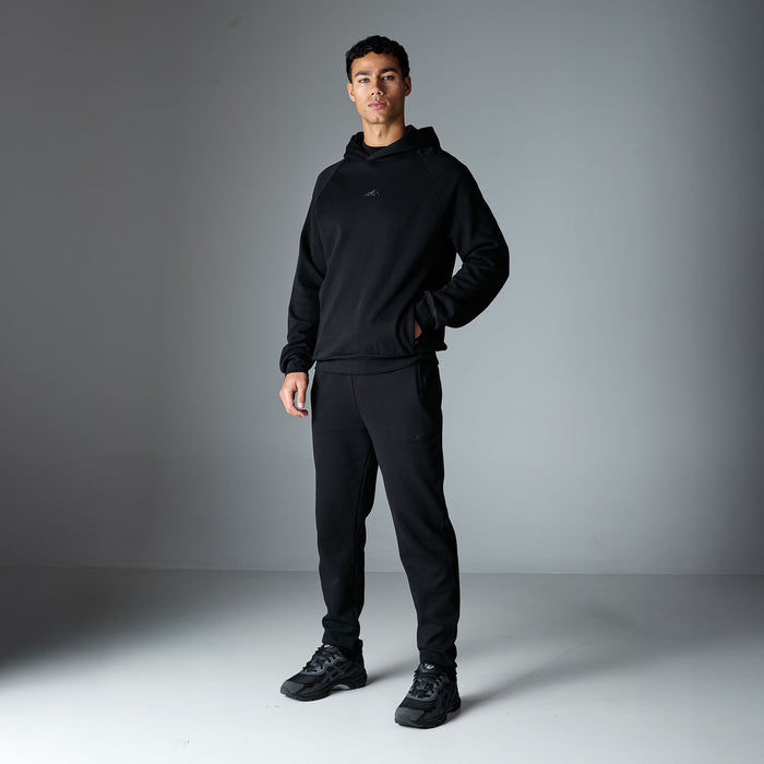 Apex Open Hem Tracksuit | Black