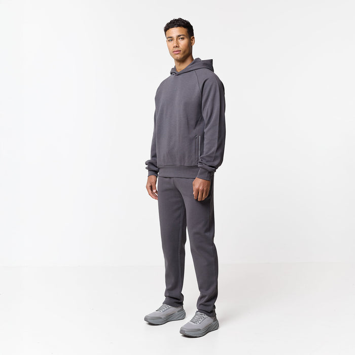 Apex Open Hem Tracksuit | Charcoal