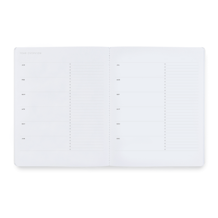 Appointed Monthly Planner - Chambray Blue