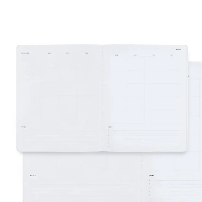Appointed Monthly Planner - Chambray Blue