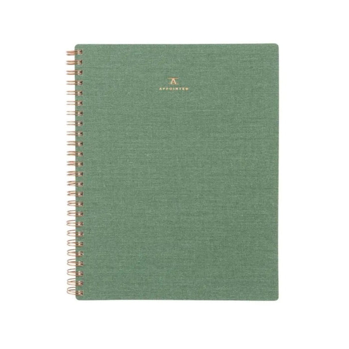 Appointed Workbook - Blank Pages, Fern Green