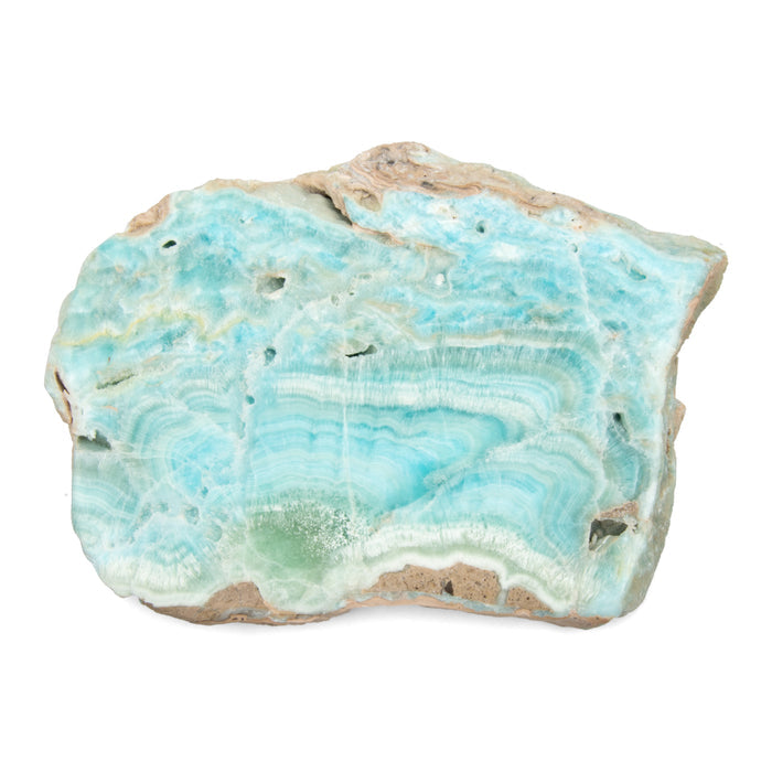 Aragonite - Blue, Polished Slate
