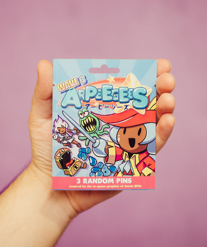 ARPEEGEES Wave 3 Blind Bag - 3 RANDOM PINS