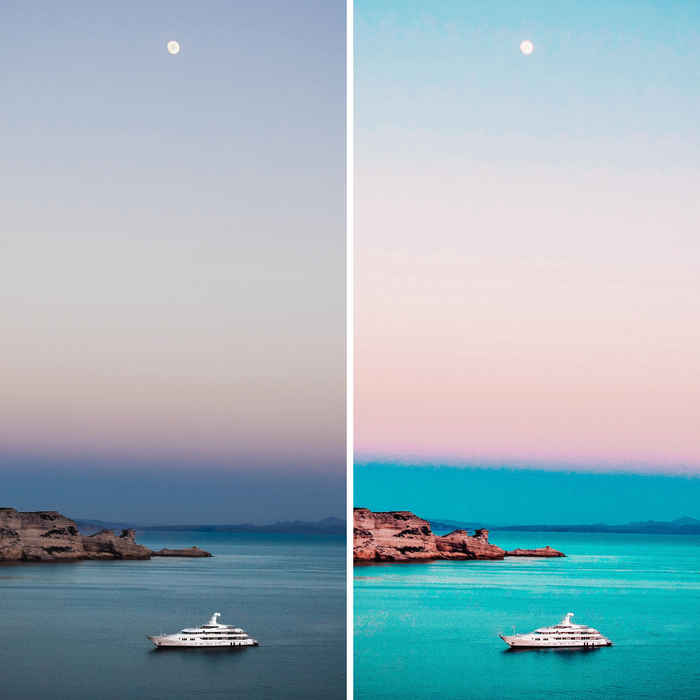 Artsy Colorful Mobile Lightroom Presets Pack - 4 Presets