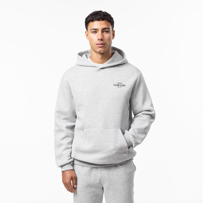Atelier Essentials Hoodie | Grey Marl