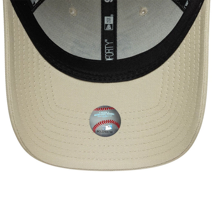 Pictured is this MLB Team Outline Athletics 9FORTY cap in cream. 5