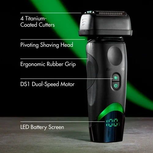 BaBylissPRO x Tomb45 Wireless Charging Double Foil Shaver # FXT45FS