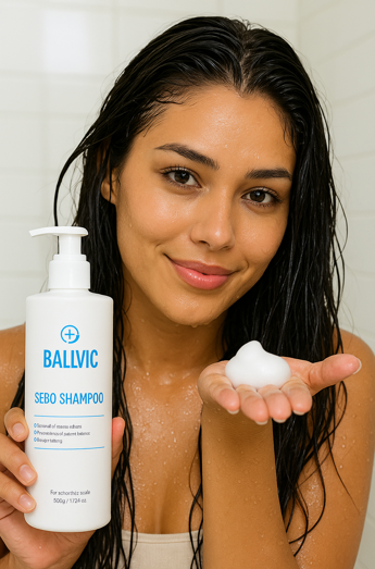 [ Ballvic ] Sebo Shampoo for Dandruff Treatment ( 17.6 oz )