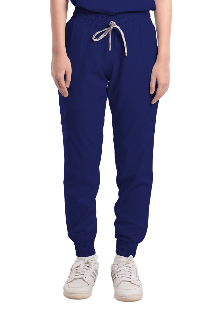 Basicflex® Garterized Jogger Women Scrub Pants