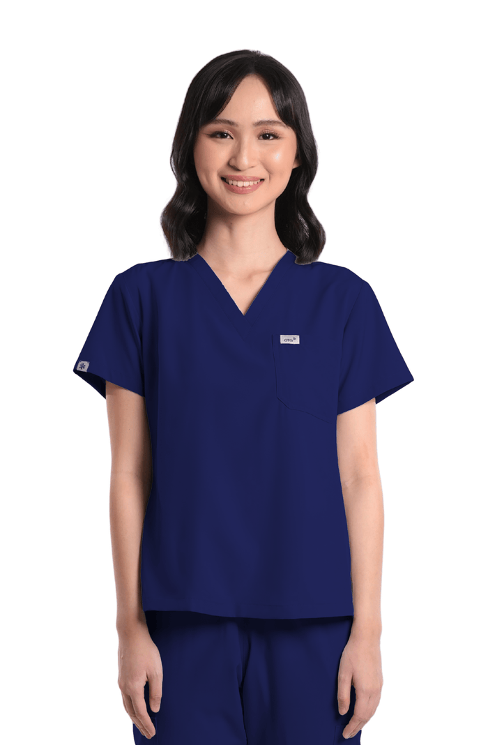 Basicflex® V-Neck Women Scrub Top