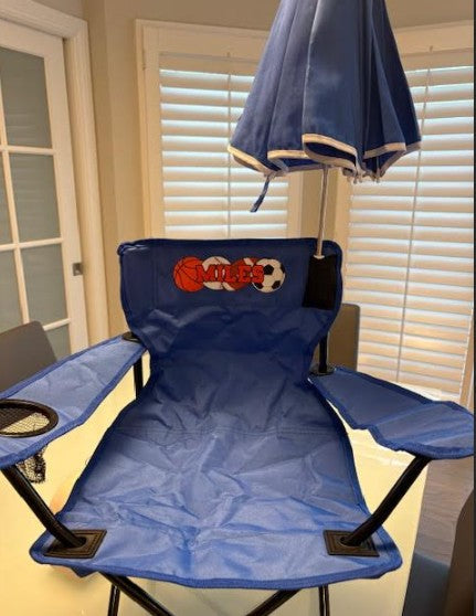 Beach/Stadium/Camp Folding Chair for Kids