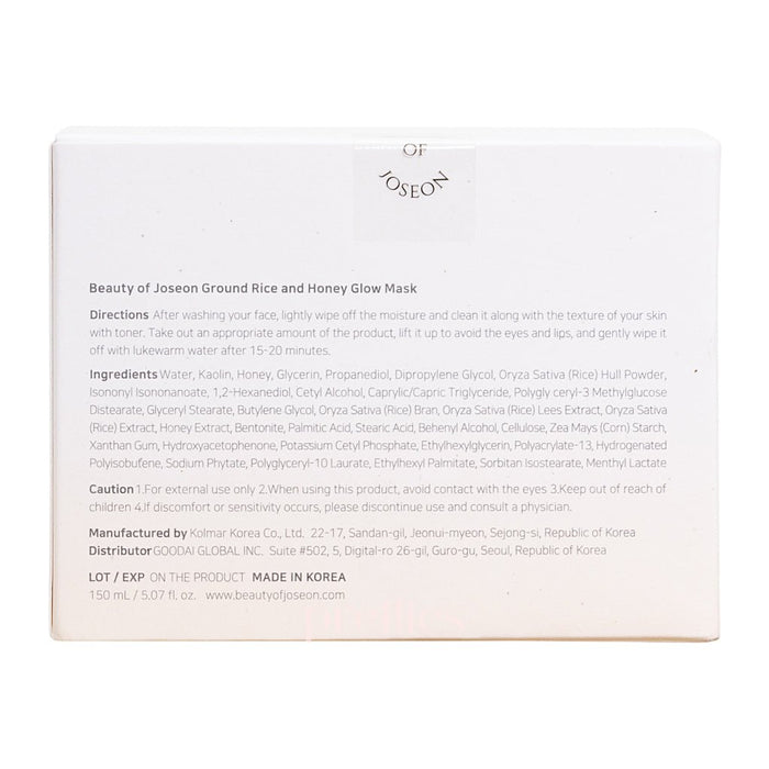 Beauty of Joseon Ground Rice and Honey Glow Mask 150ml