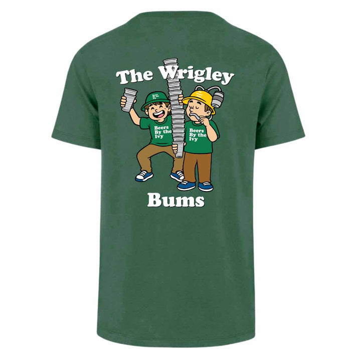 Beers By The Ivy The Wrigley Bums Dark Green T-Shirt