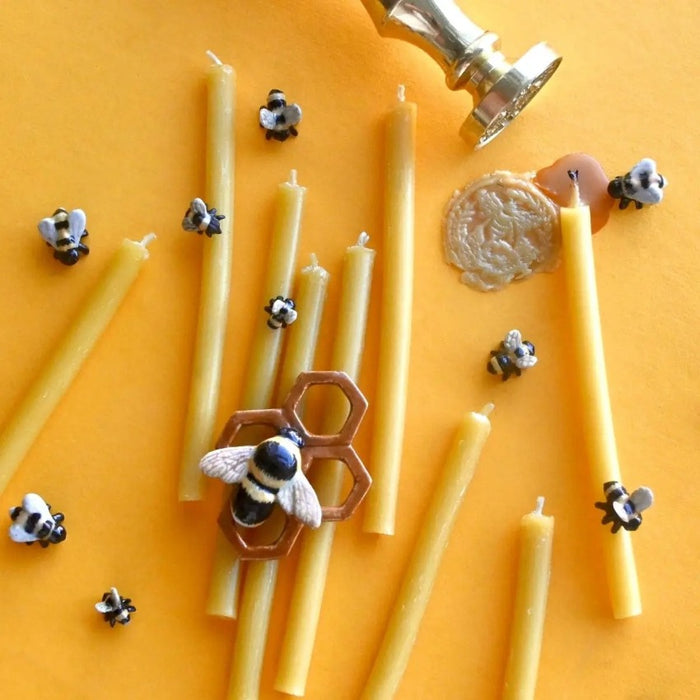 Beeswax Candles - Set of 10