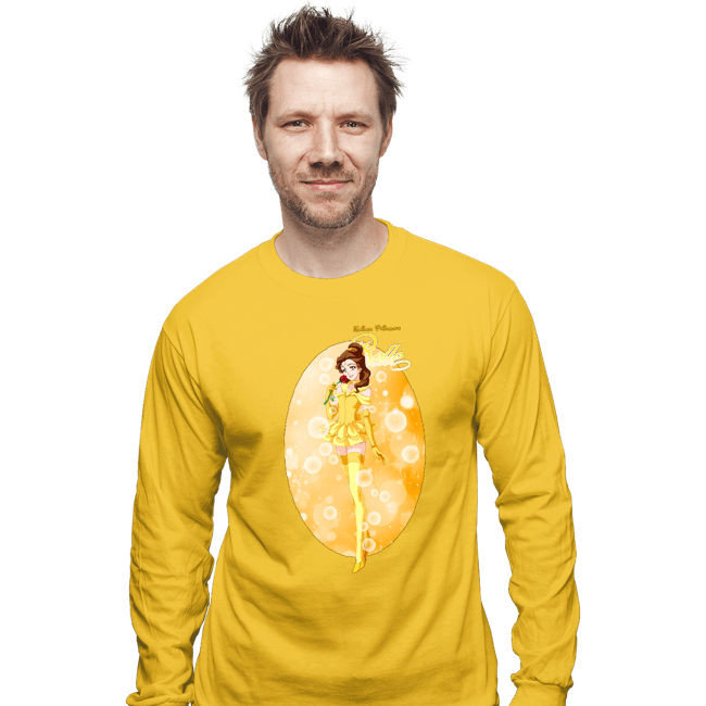 Long Sleeve Shirts, Unisex / Small / Gold