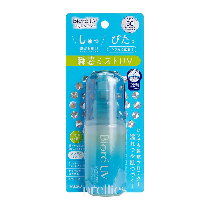 BIORE Aqua Rich UV Protect Mist SPF50 PA++++ 60ml
