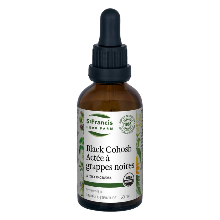 Dropper Bottle of St. Francis Black Cohosh 50ml
