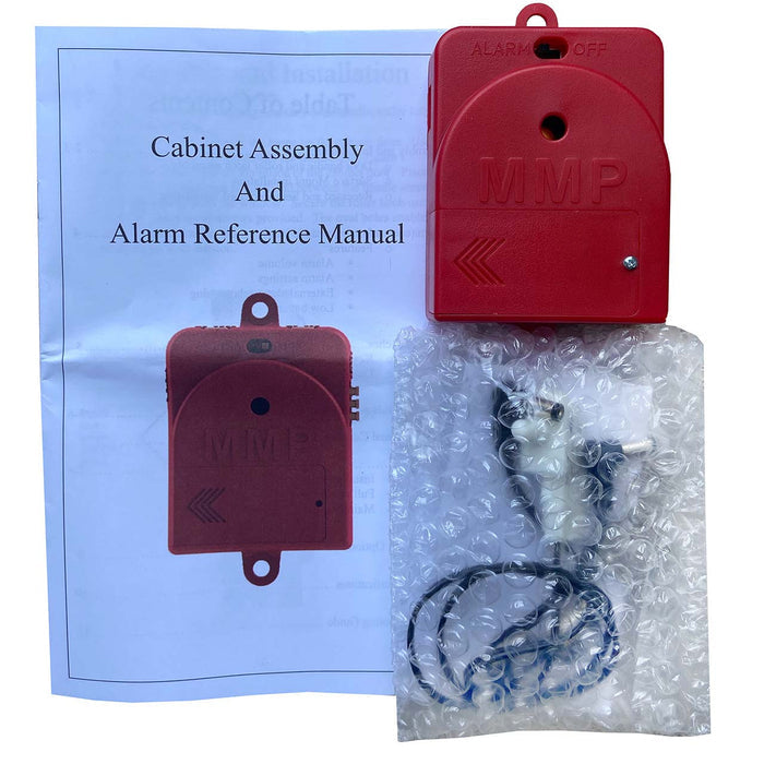 Bleeding Control Cabinet Alarm, Contents view.