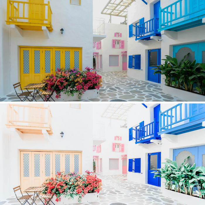 Blue Skies Bright Mobile Lightroom Presets Pack - 5 Presets